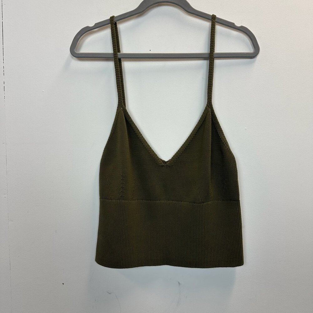 NWT Polo Ralph Lauren Olive Green Knit Tank XL